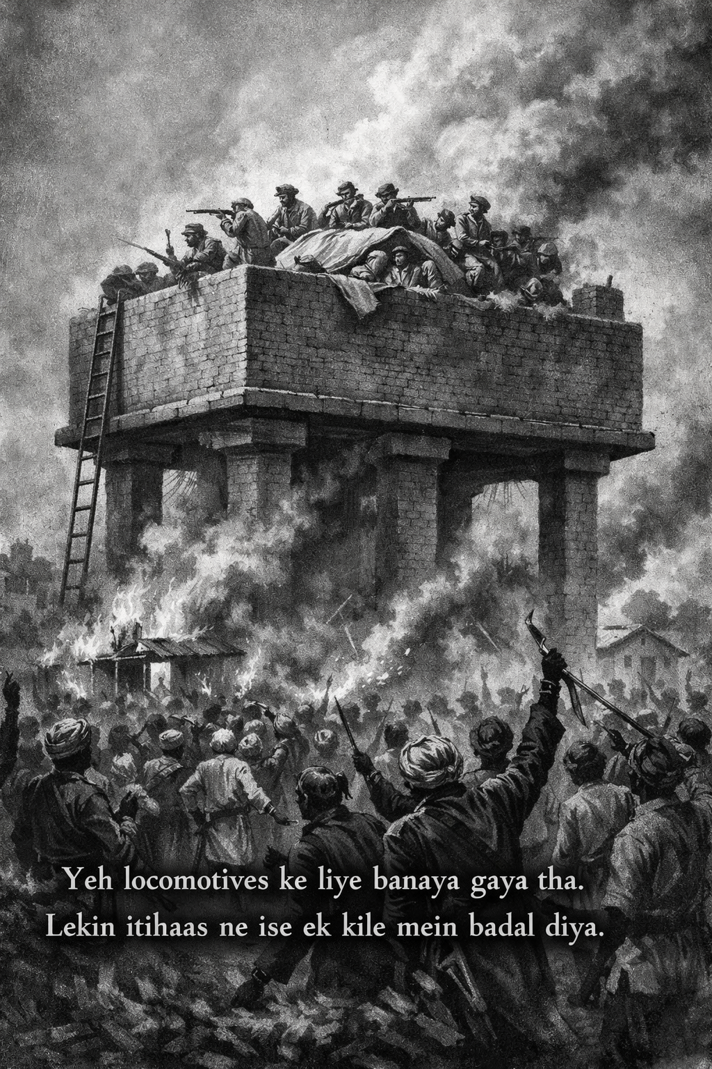 Elevated Railway Water Tank 1857